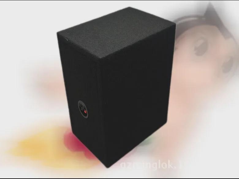 6x9 Inch Enlarged and Thickened Square Wooden Speaker Box Fiberboard
