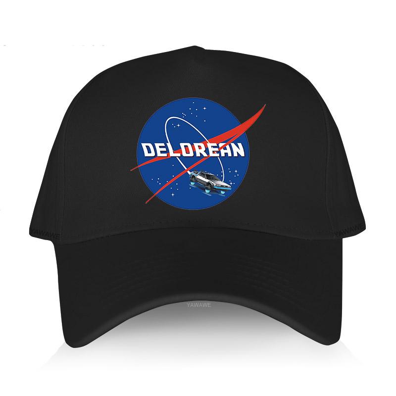 

Unisex s summer baseball cap black Cotton Adjuatable Hat casual style delorean brown marty mcfly Unisex Cool Outdoor Boy Caps