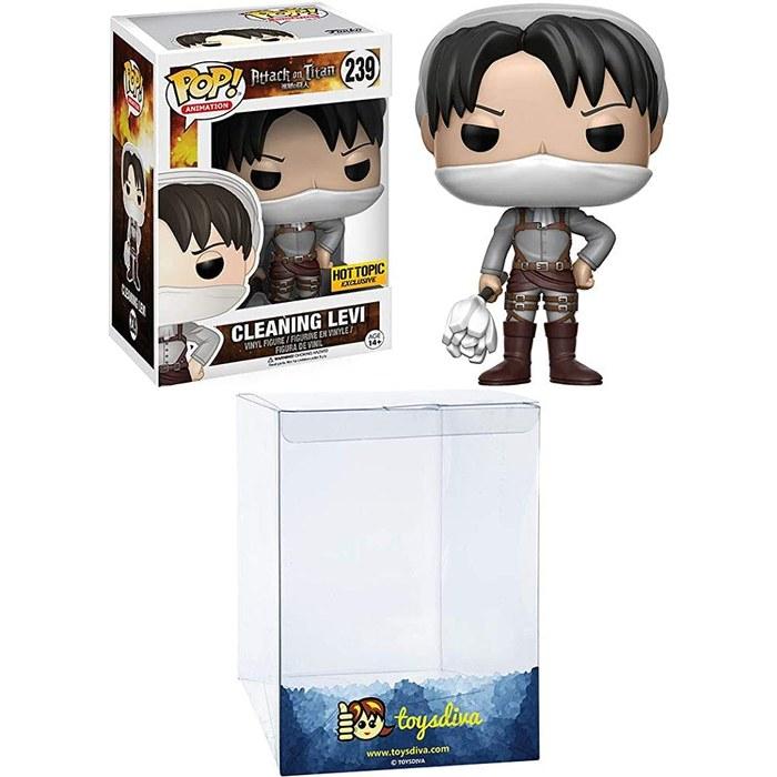 Cleaning Rebuy Hot Topic Exclusive: Funk o Pop! Anime Vinyl Figure Bundle with 1  ToysDiva  Compatible Graphic Protector (239-14291-B)