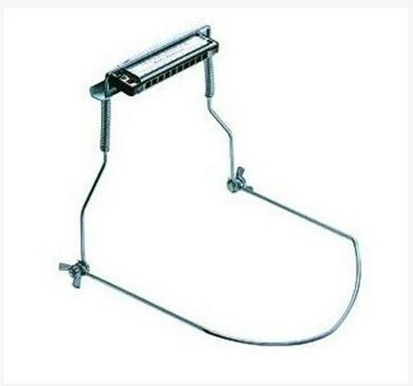 Harmonica Stand & Rack for 10-Hole Musical Instrument, Iron Construction