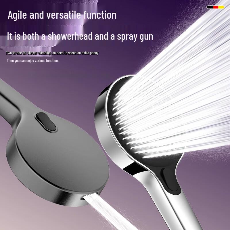 HOMK Pressurized Handheld Shower Head