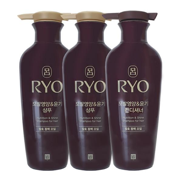 RYO Classic Hair Nourishing Shampoo 400ml x2 + Conditioner 400ml