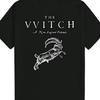 Men The Witch Graphic Tshirt Vintage Y2k Inspired Black Short Sleeve With Goat Design Casual Summer Wear Men Clothing