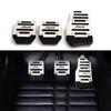 Automobile Accelerator Aluminum Alloy Pedal Cover For Dacia Duster Logan Sandero Stepway Lodgy Mcv 2 Renault Megane Modus