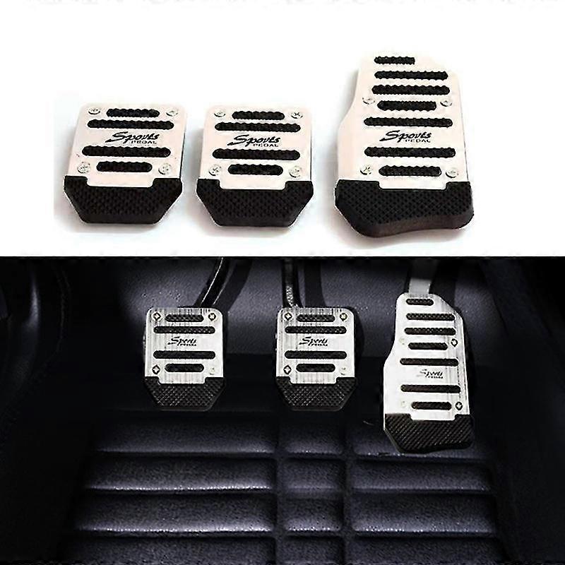 Automobile Accelerator Aluminum Alloy Pedal Cover For Dacia Duster Logan Sandero Stepway Lodgy Mcv 2 Renault Megane Modus