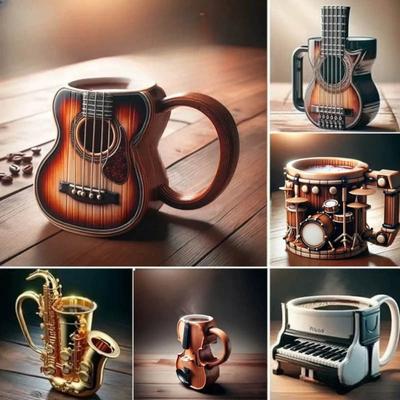 [Music Mug by GXF] Novelty Music Mug - Ideal Present for Music Enthusiasts by GXF