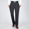Men's Stretch Straight-Leg Casual Trousers