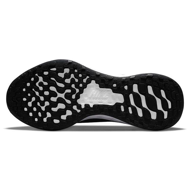 Nike Scarpe da Ginnastica Uomo Revolution 6 FlyEase Next Nature Extra Large Triple Black Grigio Fumo Scuro DD8476-003