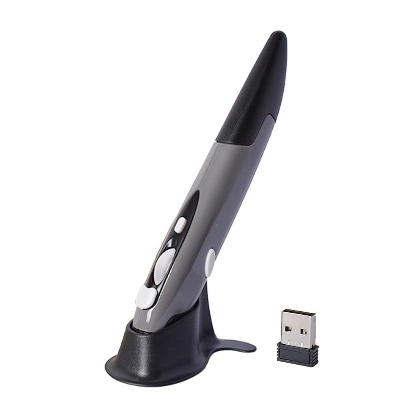 2.4G Wireless Pen-Style Mouse - Personalized Vertical Design for Drawing and Handwriting