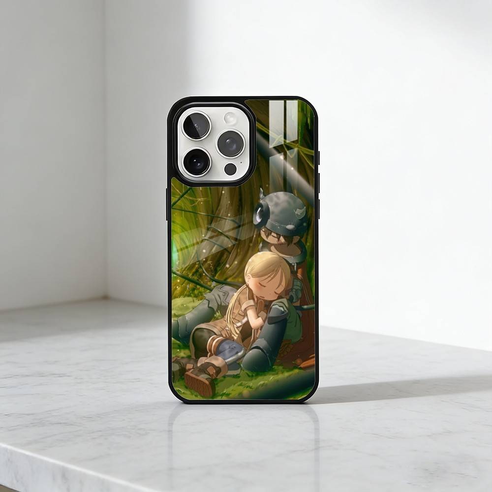 M-Made In A-Abyss Reg And Riko Phone Case For iPhone17,16,15,14,13 Plus,Pro Max Magnetic For Magsafe Wireless Charging