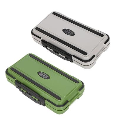 Karim Tackle Large Metal Tackle Set of 2 of 2 Lure/Worm Case, Double-Sided Box, Small, Capacity, Jig/Bluefish Storage, Waterproof, Reversible, Minnow,