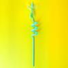 Colorful Fishtail Spiral Straw Party Decoration (PET Material)