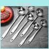 Stainless Steel Hot Pot Ladle With Extended Handle And Mirror Finish For Home Use