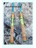 Carbon Fiber Fishing Rod with Micro-Lure and Gun Handle for Bass and Mandarin Fish, UL Lure Rod with Straight Handle and Water Drop Design.