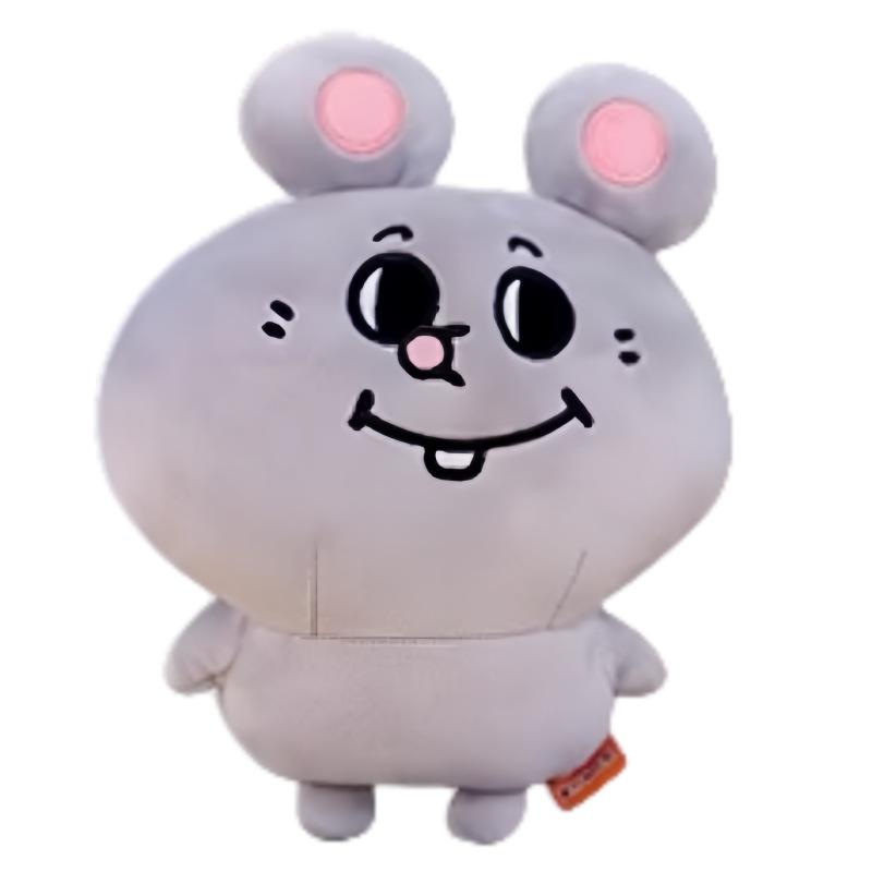 

Rat Dolls Meiji And Rats Around Cute Funny Stealing Headgear Rat Doll Plush Toys Wholesale 25 cm.