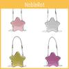 Fashionable Solid Color Star Shaped Glossy Children Casual Shoulder Chain Bag For Toddler Girls And Boys