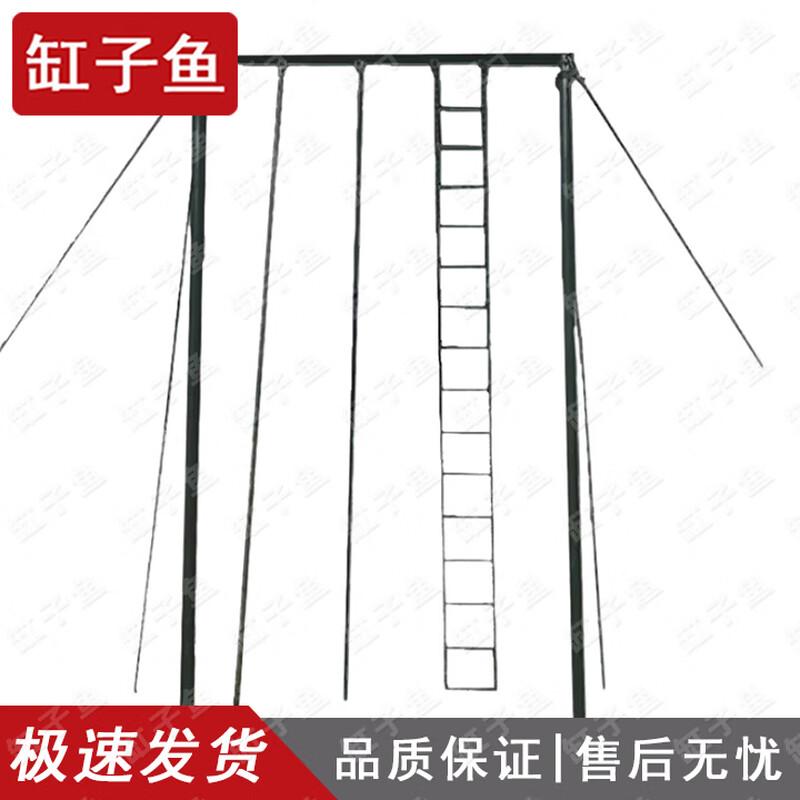 Детская уличная конструкция 3-в-1 для лазания