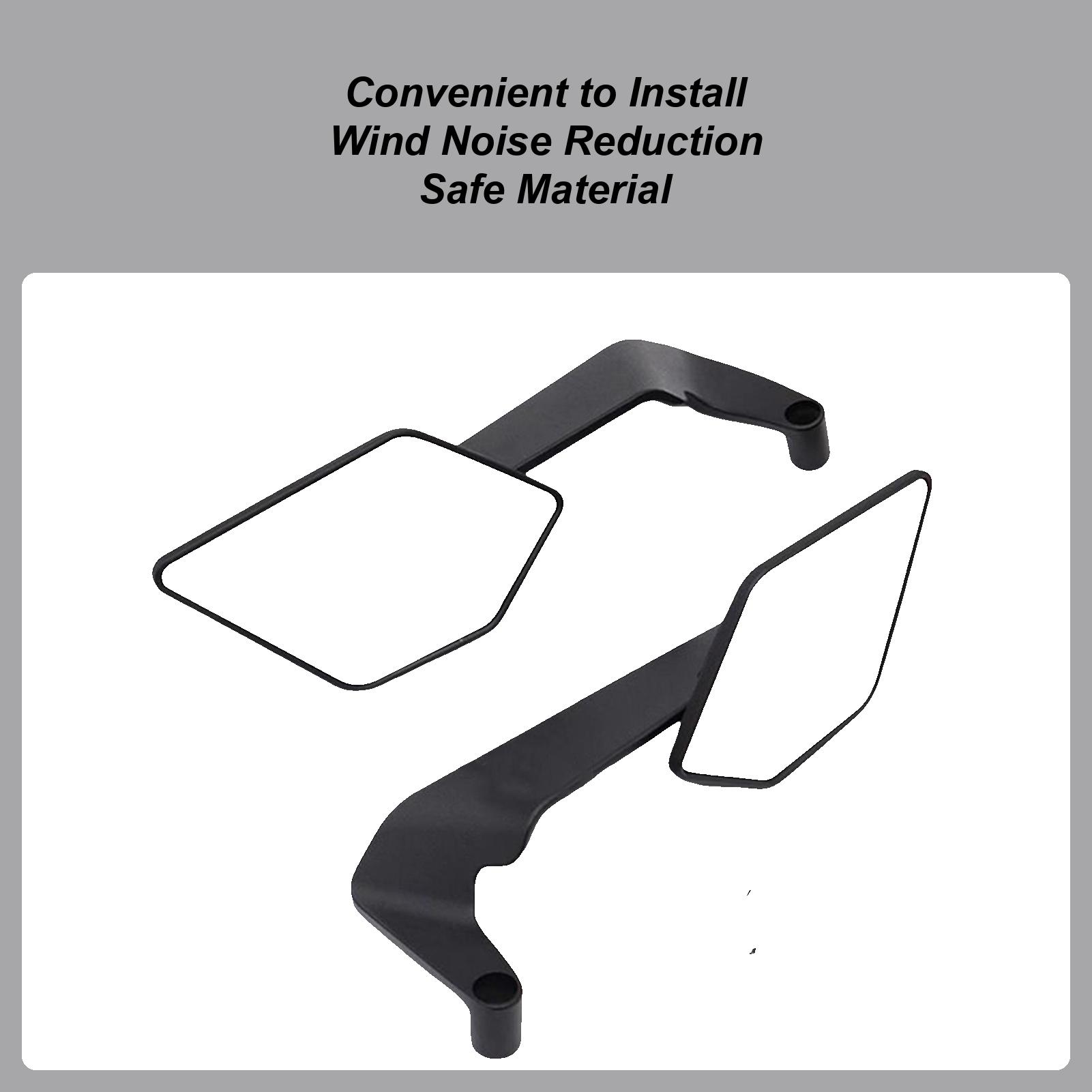 

Motorcycle Mirrors for Handlebars 2 Pieces Dirt Bike Rear Mirror Rotating Reflector Spoiler Cycling Accessories for Men Women CHINA