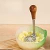 Mud Press Household Baby Stainless Steel Egg Press Mashed Potato Mash Baby Supplementary Food