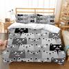 Bedding Two Or Three-Piece Set Cute Cat Series Polyester