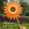 36CM Children's Seven-Color Sunflower Pinwheel Toy - Outdoor Decoration
