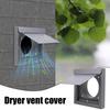 Outdoor Dryer Vent Cover 4Inch Stainless Steel Maximum Airflow Efficiency Cover For Ventilation Home Outdoor Wall Safety