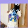 Stitch Angel Niedlicher Plüschrucksack Mit Cartoon-Design Für Den Täglichen Gebrauch