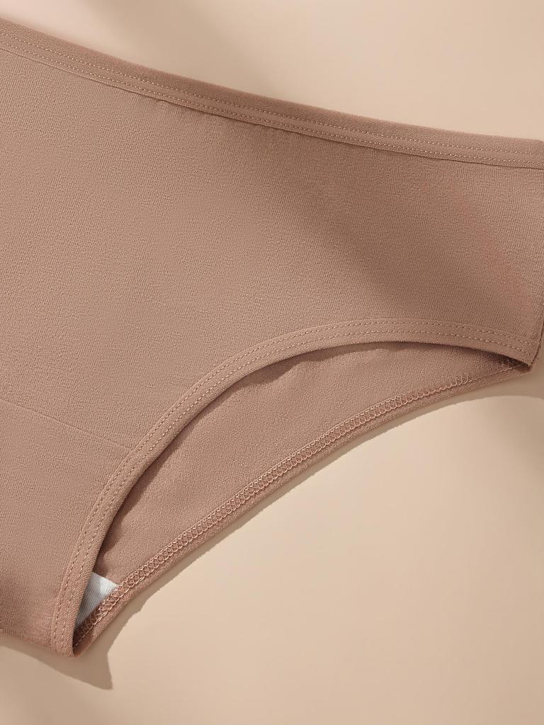 9Pcs/Set Women Panties Low-Rise Underwear Sexy Ladies Briefs Female Soft Cotton Lingerie Solid Colors Underpants Plus Size S-3XL