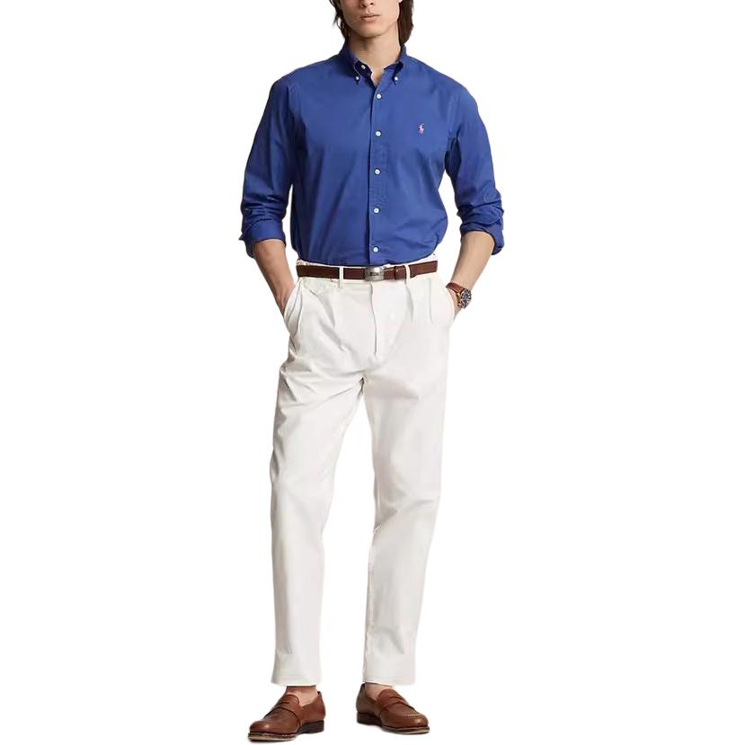 Polo Ralph Lauren SS24 Shirt Men's Blue MNPOWOV16823459-400