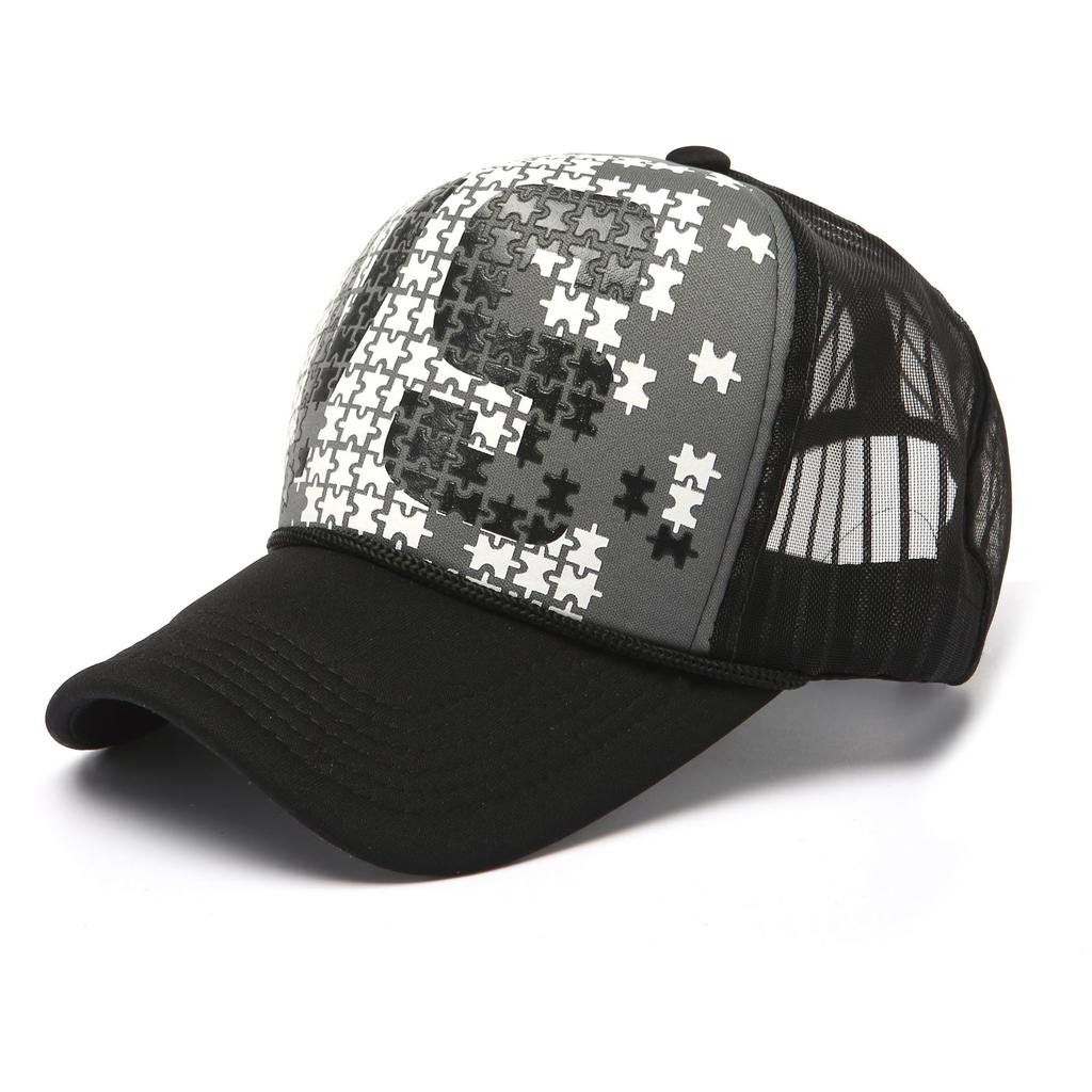 Fashion Mesh Baseball Caps for Men Women Spring Summer Cartoon Printed Snapback Hat Female and Male Sunshade Hat Bonnets Gorra