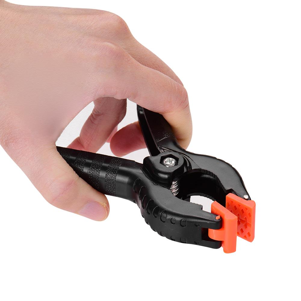 Clip de clemă cu arc pentru fundal 12 buc pentru reflectoare de fundal foto de hârtie de studio fotografic