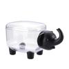 Sheep Storage Box Creative Mini Plastic Container Cotton Swab Storage Jewelry Box Household Dust-proof Desktop Makeup Organizer