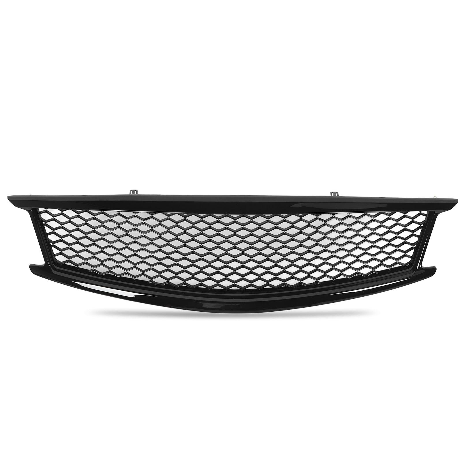 Gloss Black Mesh Front Bumper Grille Grills for G37 4 Door Sedan Facelift 2010 to 2013 for G25 2011