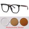 Wood Grain Myopia Glasses For Men and Women Spectacles Anti Blue Light Near Sight Eyewear Diopter -0.5 -0.75 To -6.0