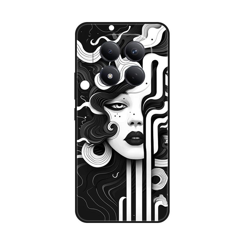 Silicone Soft Phone Case for Redmi Note15 Pro 4G Cover Global Version Cartoon Protector Bumper for Redmi Note 15 Pro 4G Shell