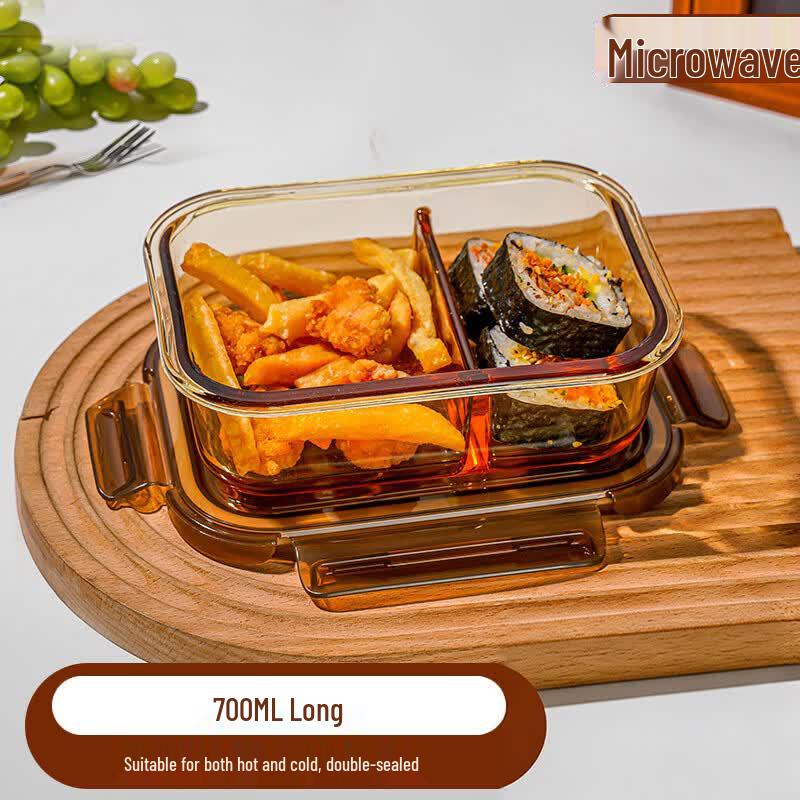 High Borosilicate Glass Food Storage Container