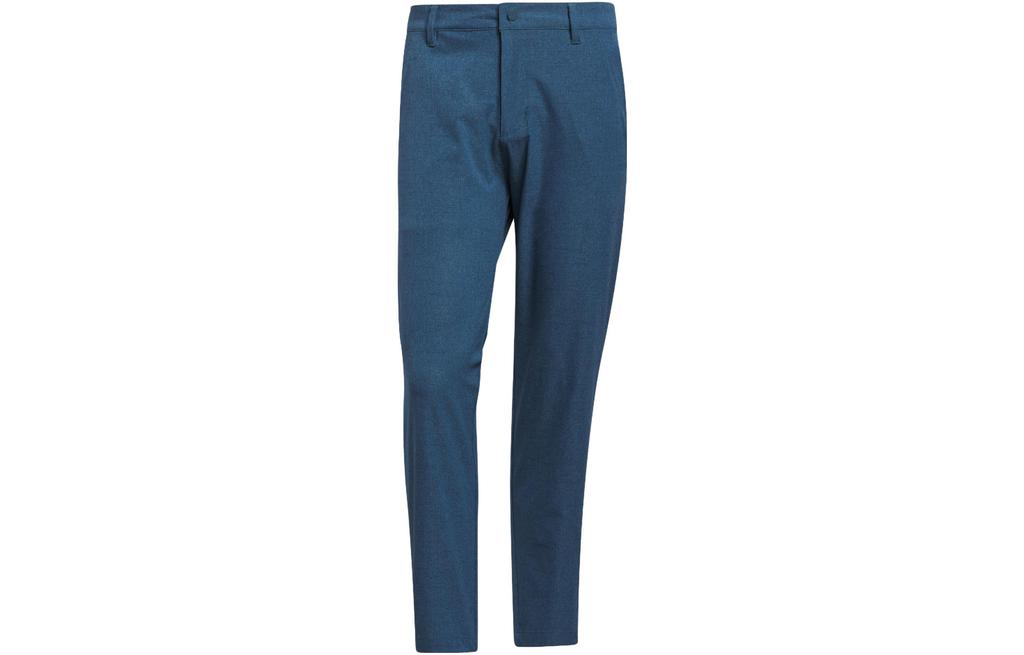 Adidas Knitted Sweatpants Men's Arctic Ocean Blue Moderate Straight Fit Pants IB2595