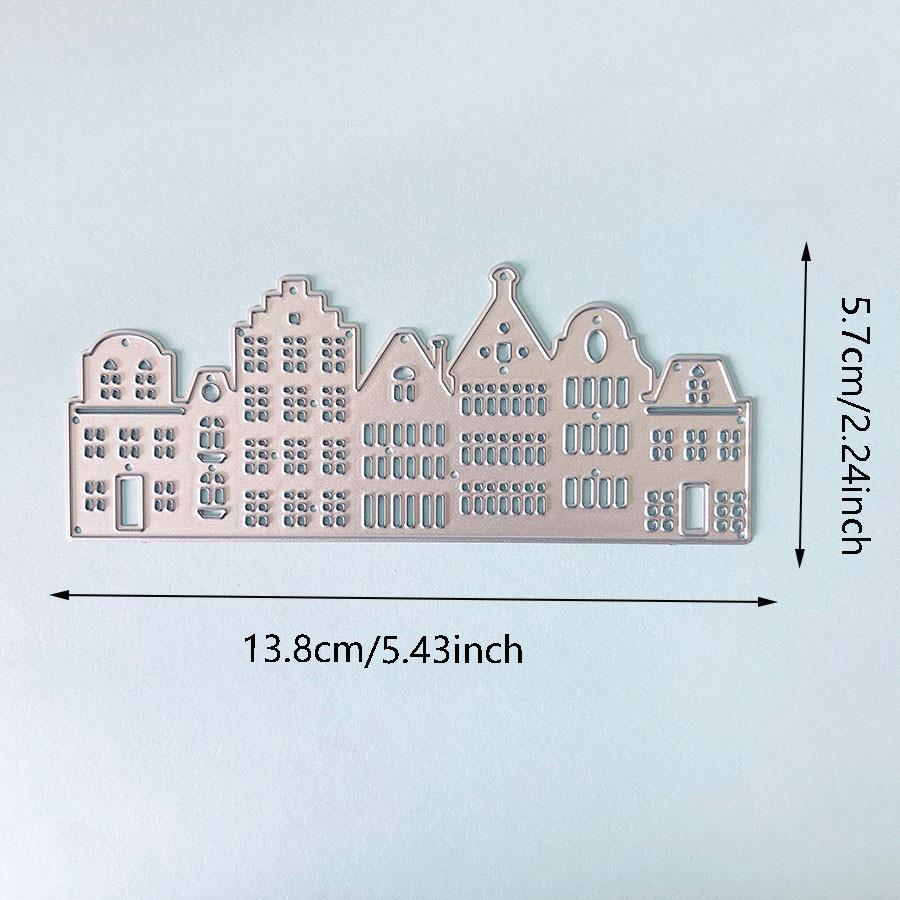 House Dies Cuts For Card Making, Cutting Dies, Metal Die Cutting Mold, Scrapbooking Dies, DIY Etched Embossing Stencil For Craft