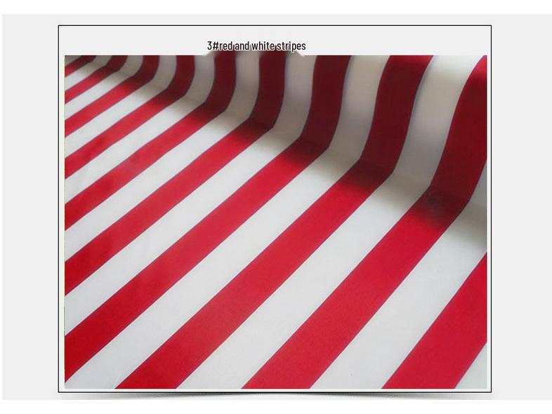 210D Color Stripe Waterproof Oxford Canopy Fabric - Strong & Durable
