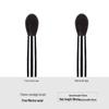Ebony Wood Animal Hair 40-Piece Makeup Brush Set for Eyeshadow and Blush