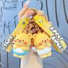 Cute Cartoon Angel And Apron Butter Bear Doll Pendant Keychain For Party Decorations And Travel Souvenirs