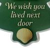 Christmas Pendant Xmas Tree Stocking Shape 2D Acrylic Seaside Festive Decoration with Lanyard Beach House Holiday Decor