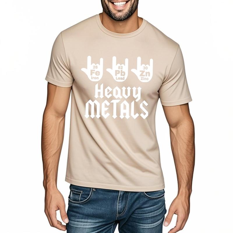 men brand tshirt Daily Wear summer For him t shirt Heavy Metals Hand Signs Elements Short Sleeve New Arrived O Neck Tee shirt