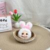 Cartoon Macaron Rabbit Plush Doll Bag Pendant Keychain Party Gifts