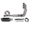 Sistema de Escape Completo Coletor DeCat Silenciador Slipon Adequado para Yamaha MT09 FZ09 XSR 900
