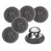 Heavy Duty Steel Wool Scrubber Scouring Pad for Cleaning Sinks, Cookware, and Kitchen Surfaces Cleaning Pad 1set