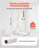 Sbarra Trapeze per Mobilità a Letto Capacità 350LBS Trapeze da Letto con 2 Ruote