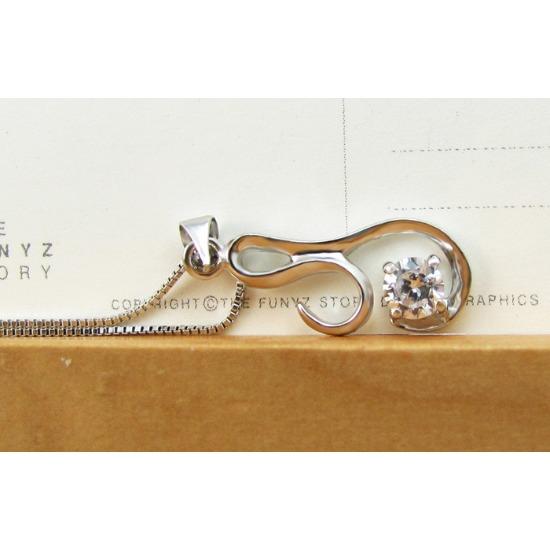 Rolali Pendant Necklace Single Inlaid Gemstone Plated Platinum Heart Chain Women'S Versatile Jewelry Dy