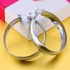 Unique Large Hoop Earrings Modern Minimalist Large Earrings Jewelry Designed For Comfort And All Day Wear