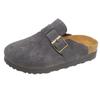 Hot Sales 2026 New Women's Shoes Women's Toe Slippers Suede Leather Clogs Women's Sandals Retro Fashion Garden Clog Slide